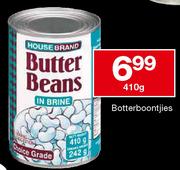 House Brand Botterboontjies-410g