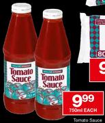 House Brand Tomato Sauce-750ml Each