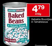 House Brand Gebakte Boontjies In Tamatiesous-410g
