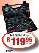 Drill Bit Set 99 Pcs