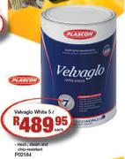 Plascon Velvaglo White-5L Each