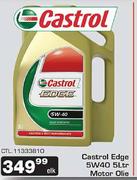 Castrol Edge 5W40 5Ltr Motor Oil-Each