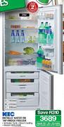 KIC Metallic Water On Tap Fridge Freezer-314Ltr(KBF634ME)