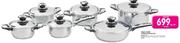 Tissoli Tango 12 Piece Cookware Set-Per Set
