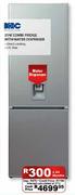 KIC Combi Fridge With Water Dispenser-314Ltr