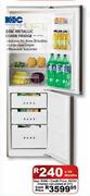 KIC Metallic Combi Fridge-238Ltr