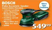 Bosch Palm Eccentric Sander