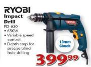 Ryobi Impact Drill(PD-650)
