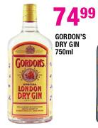 Gordon's Dry Gin - 750ml