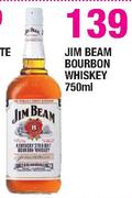 Jim Beam Bourbon Whiskey - 750ml