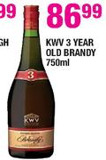KWV 3 Year Old Brandy-750ml