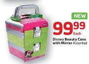 Disney Beauty Case With Mirror Assorted
