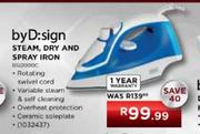 byD:sign Steam, Dry and Spray Iron (BS12000C)