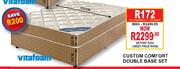 Vitafoam Custom Comfort Double Base Set