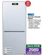 KIC Bottom Freezer Fridge-276Ltr(KBF630WH)