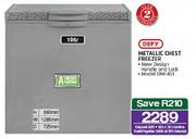 Defy Metallic Chest Freezer-195Ltr(DMF451)