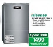 Hisense Silwer Kroeg Yskas-100Ltr(HT30RME)