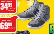Boys Boots Size 2-5