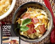 Bella Vita Tagliatelle Carbonara-300g