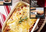 Bella Vita Beef Lasagne-300g