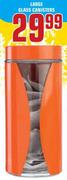 Large Glass Canisters