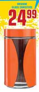 Medium Glass Canisters