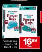 House Brand Vriessakke Klein-50 Per Pak 