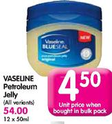 Vaseline Petrolium Jelly-50ml