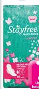 Stayfree San/Pads Maxi Wings/No Wings-4x10's