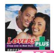 Lovers Plus Condoms-24'sx3 Pack