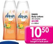 Dawn Body Lotions-400ml