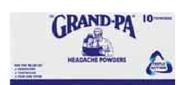 Grand-Pa Headache Powders-12x10's