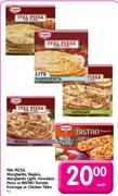 Ital Pizza Margherita,Regina,Margherita Light,Hawalian Pizza Or Bistro Tomato Fromage Or Chicken Tik