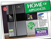 Samsung 506ltr Mirror Side-By-Side Fridge/Freezer