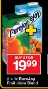 PureJoy Fruit Juice Blend-2 x 1Ltr