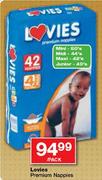 Lovies Premium Nappies Mini-50's Per Pack