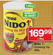 Nestle Nido 1+ Growing Up Milk-1.8kg