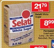 Selati White Sugar-2,5Kg Each