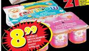 Dairybelle Smooth/Rainbow Kids Yoghurt Assorted-6x100g Each