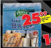 Frozen Fresh Baby Hake-1kg