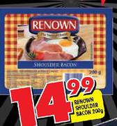 Renown Shoulder Bacon-200g