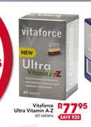 Vitaforce Ultra Vitamin A-Z-60 Tablets