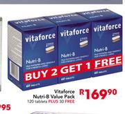 Vitaforce Nutri-B Value Pack 120 Tablets Plus 30 Free