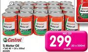 Castrol Motor Oil (SAE40)-20x500ml