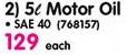 Castrol Motor Oil (SAE40)-5Ltr Each