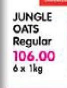 Jumgle Oats Regular-6x1kg
