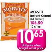 Morvite Instant Cereal-1kg