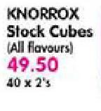 Knorrox Stock Cubes-40x2's