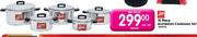 Hort 10 Piece Aluminium Cookware Set-Per Set