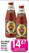 All Gold Tomato Sauce-700Ml